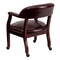 Emma and Oliver Conference Chair with Accent Nail Trim and Casters